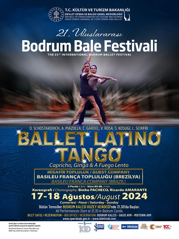 Ballet Latino Tango Basileu Fran A Toplulu U Brezilya