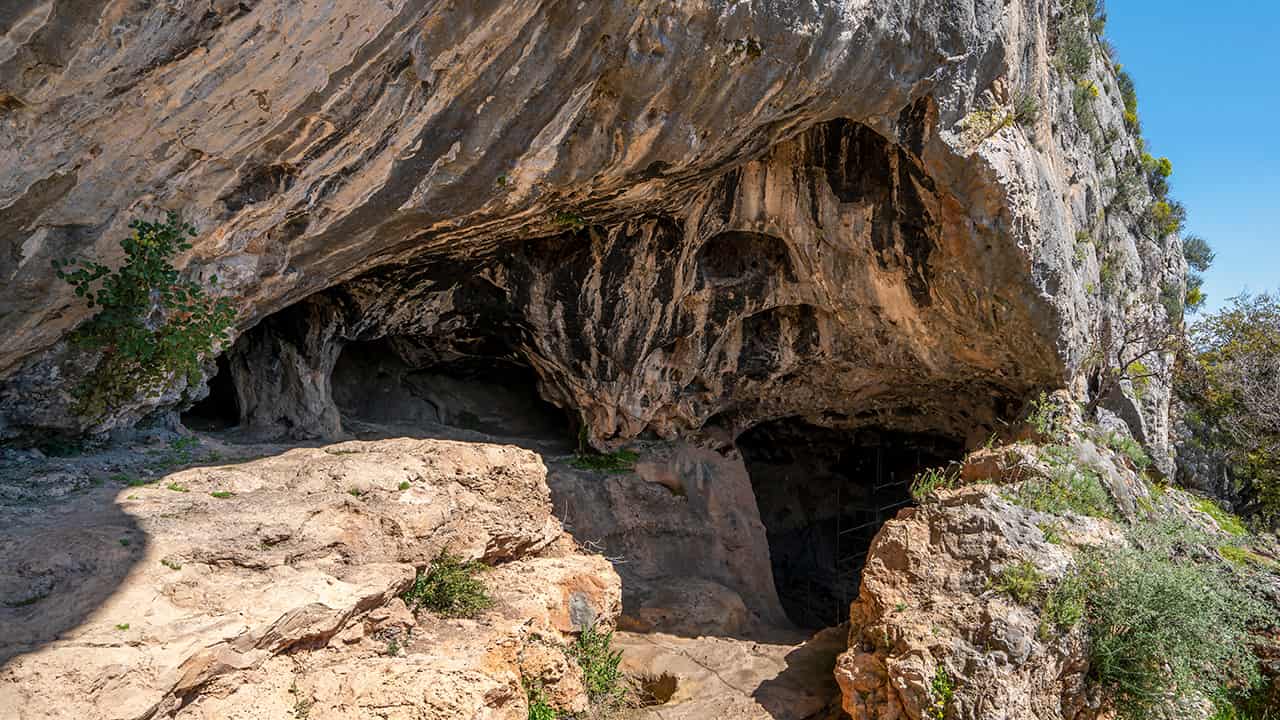 Karain Cave entrance